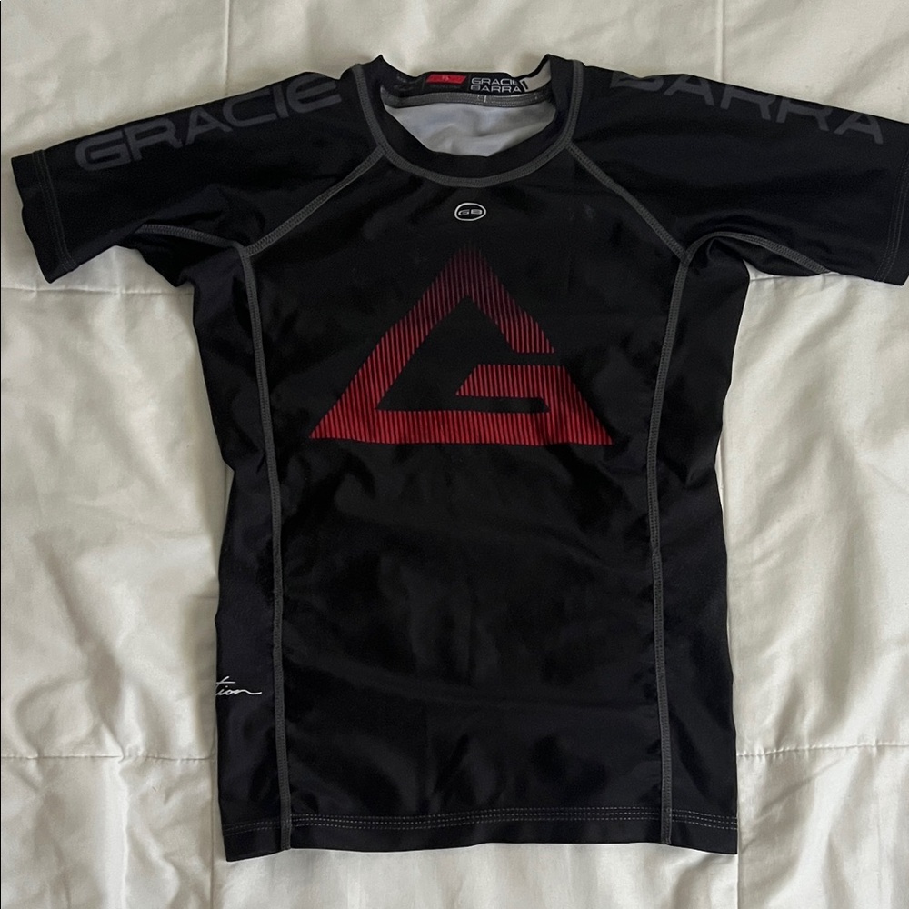 Kids Gracie Barra rash guard